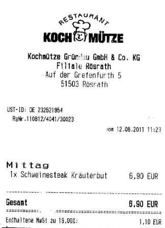 ksba Hffner Kochmtze Restaurant